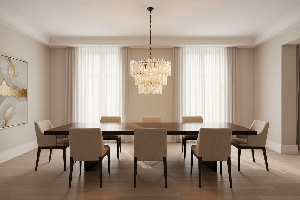 Glacier Glass Chandelier