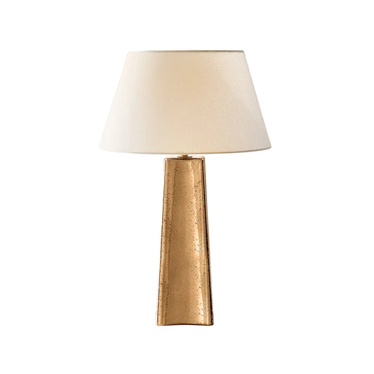 Uma Texture Glass Table Lamp - Gold