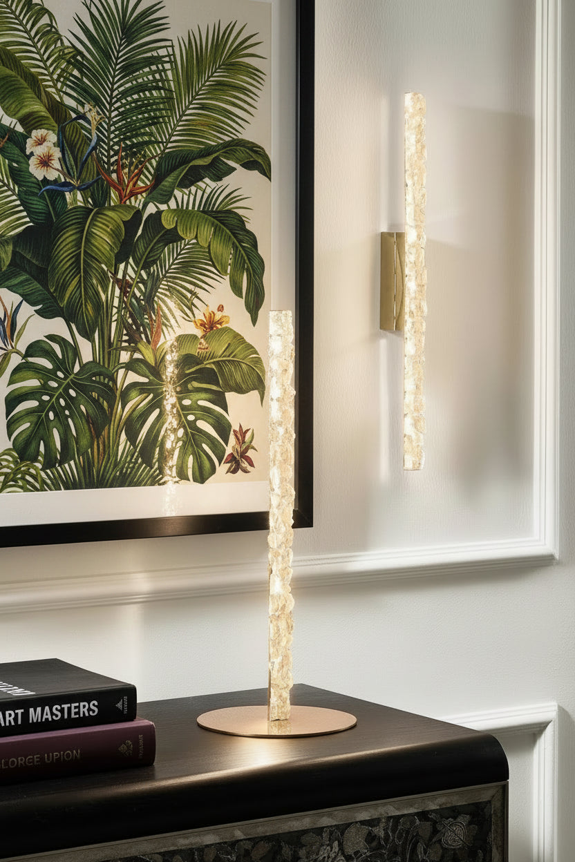 Demi LED Quartz Table Lamp