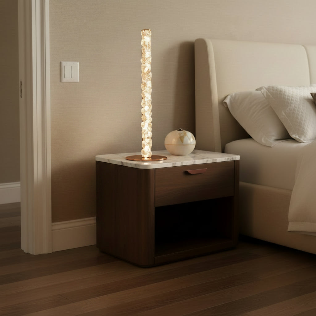 Demi LED Quartz Table Lamp