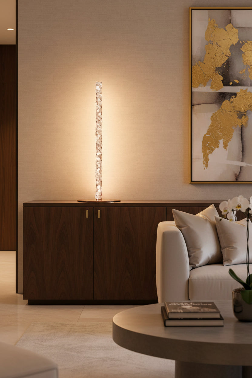 Demi LED Quartz Table Lamp