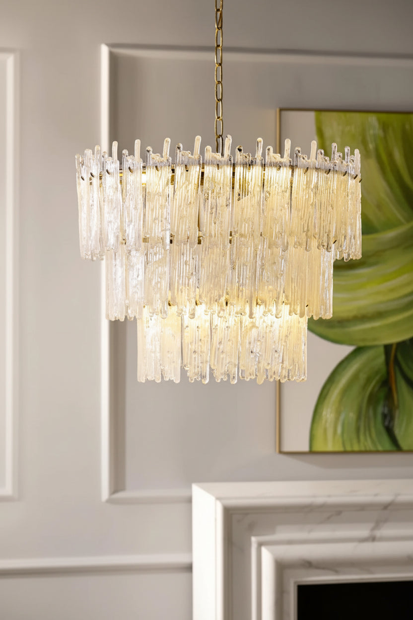 Glacier Glass Chandelier