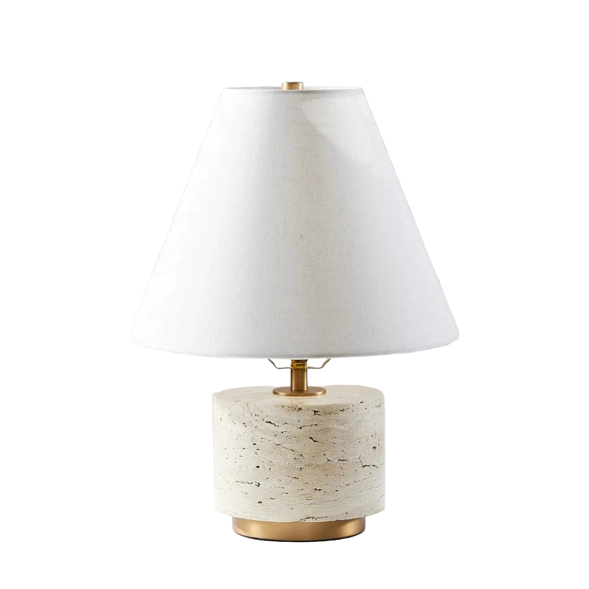 Arden Travertine Table Lamp